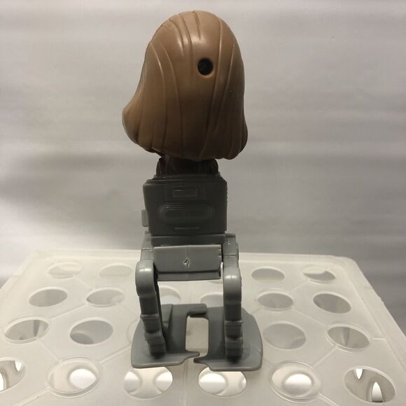 Star Wars Clone Wars 2008 McDonald's C-3PO Chewbacca Vader Toys Bobblehead Lot - Picture 9 of 9